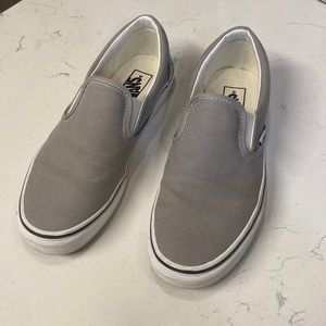 Vans Gray Slip On M 9